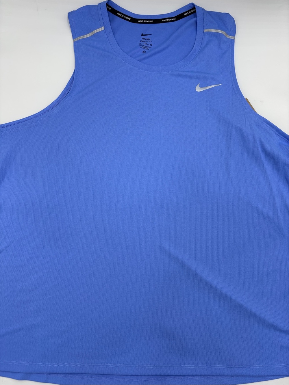Nike Miler Dri-FIT Running Tank in Royal Pulse